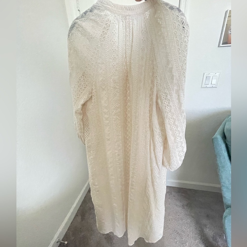 Zara Openwork Embroidery Dress - Picture 10 of 11